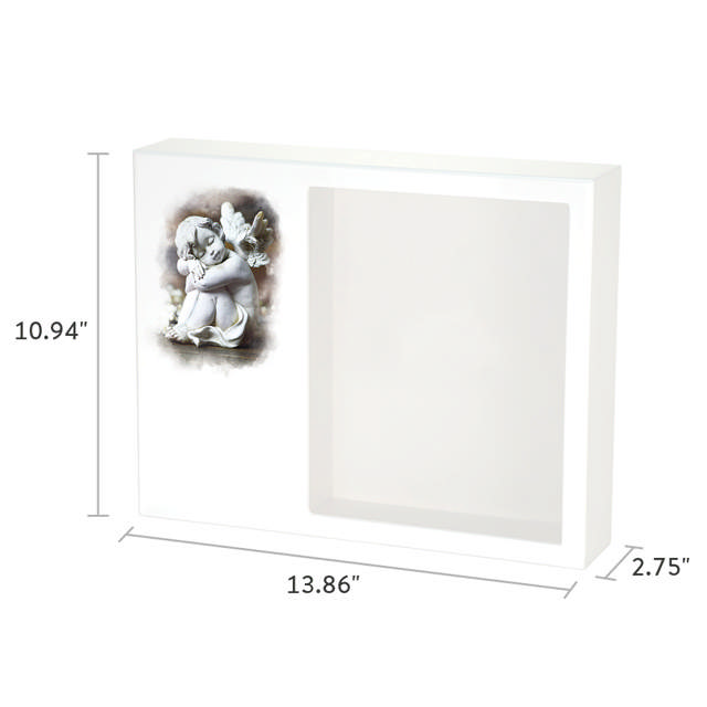 Shadowbox Remembrance Keepsake Cherub