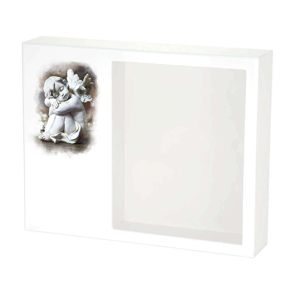 Shadowbox Remembrance Keepsake Cherub