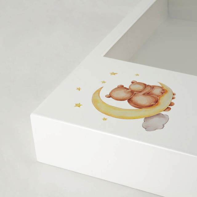 Shadowbox Remembrance Keepsake Teddy Bears