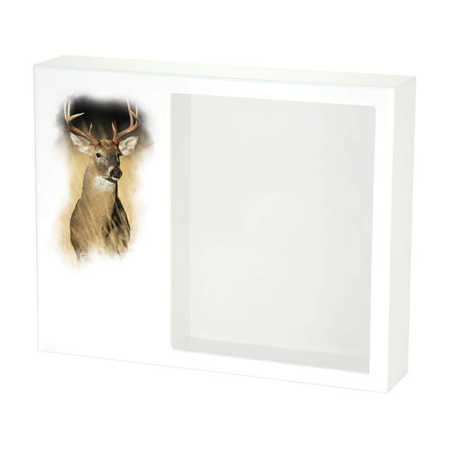 Shadowbox Remembrance Keepsake White-Tailed Deer