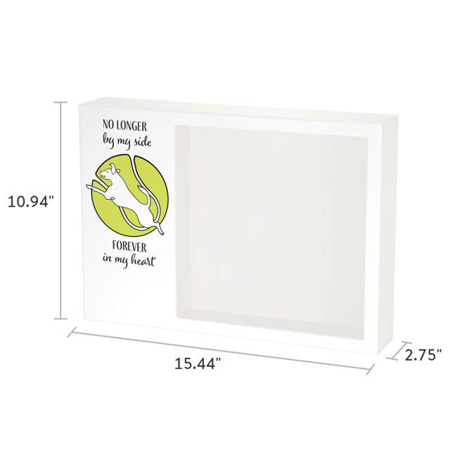 Shadowbox Pet Urn Forever Tennis Ball