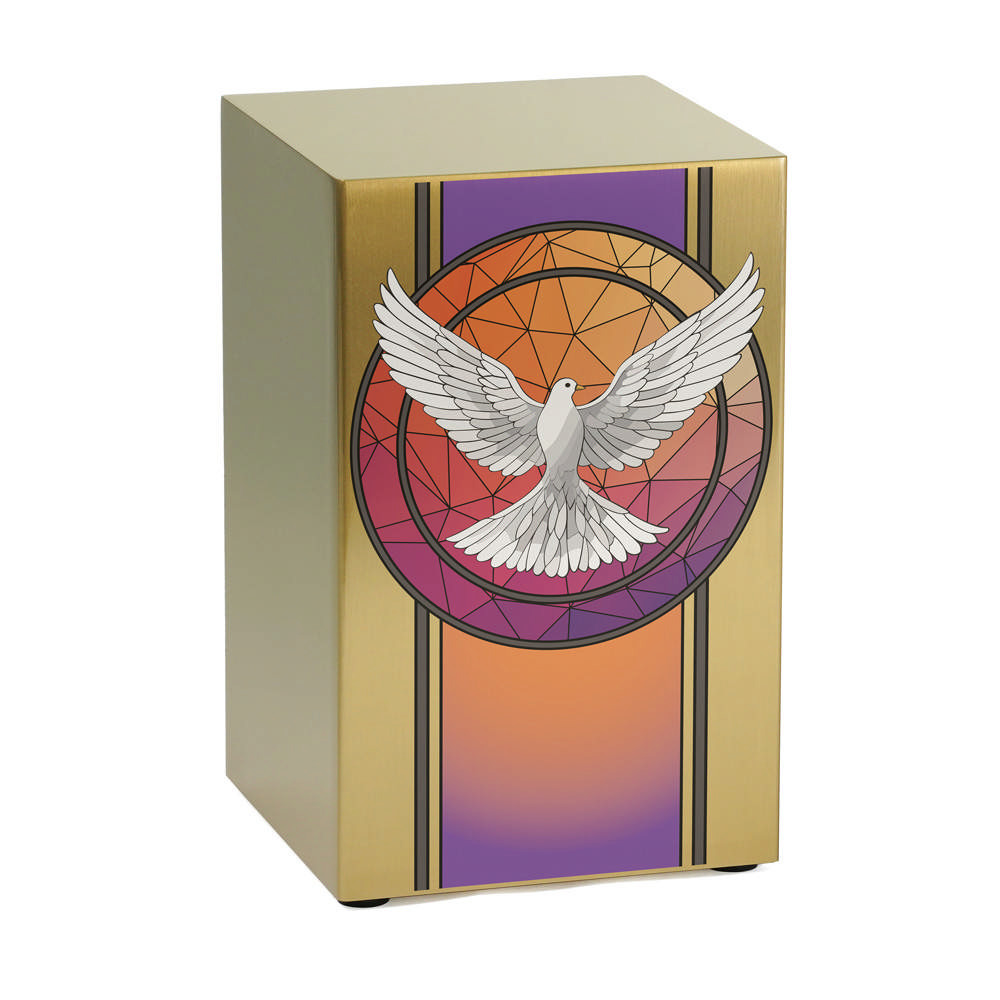 Life Canvas Dove Bronze, Full Size Urn