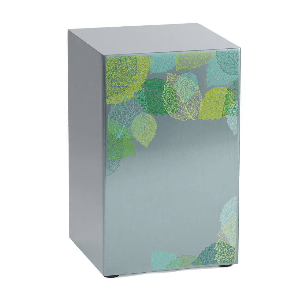 Life Canvas Foliage Pewter, Companion Urn Right Side