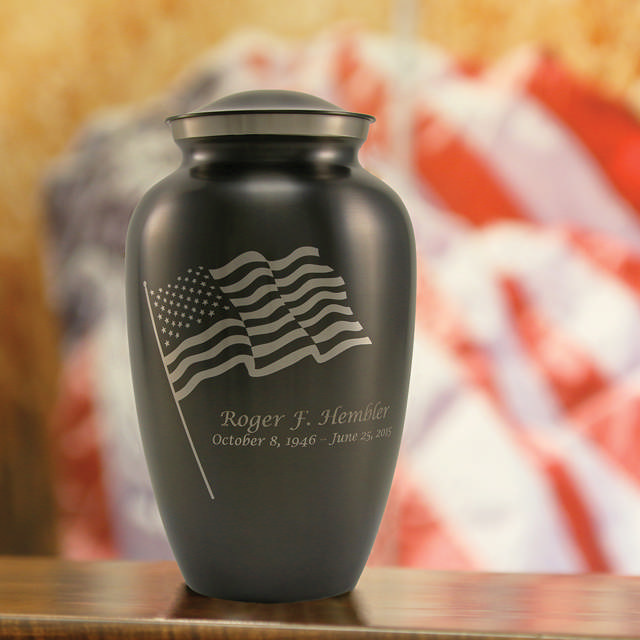 Classic Flag, Full Size Urn