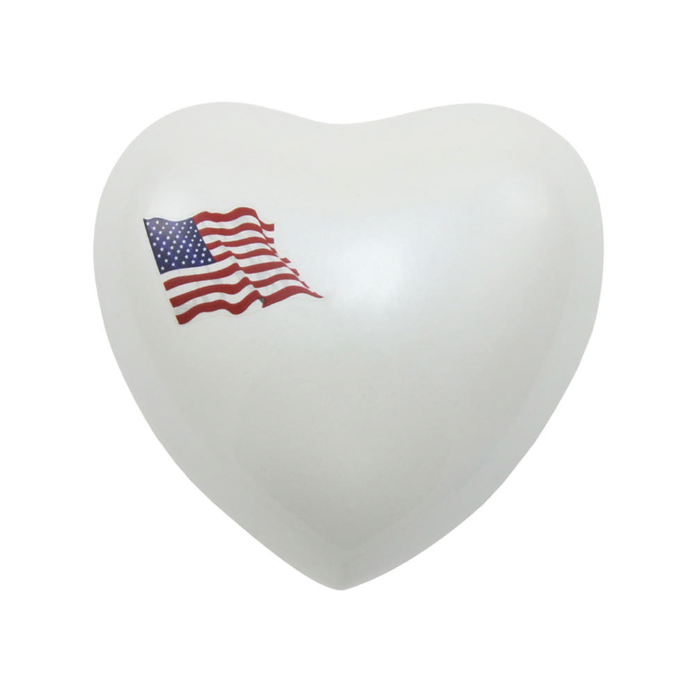 Classic Color Flag Heart Keepsake