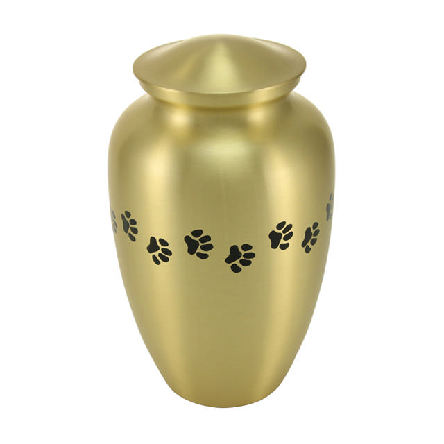 Classic Paw Brass, Family Pet Urn