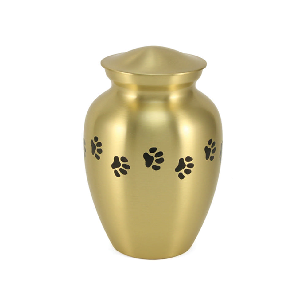 Classic Paw Brass, Small Urn