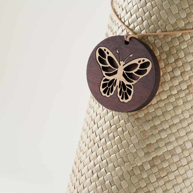 Woodland Pendant Butterfly