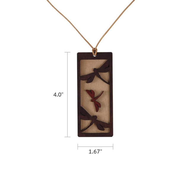 Woodland Pendant Dragonfly