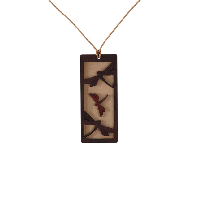 Woodland Pendant Dragonfly