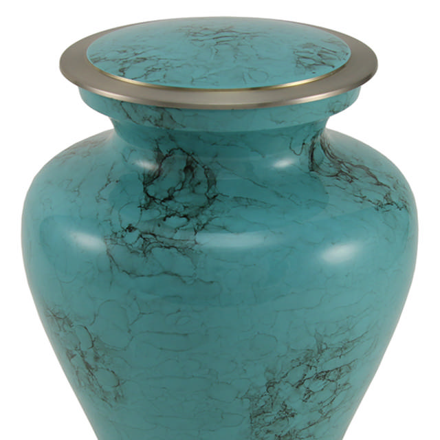 Glenwood Blue Marble, Full Size Urn