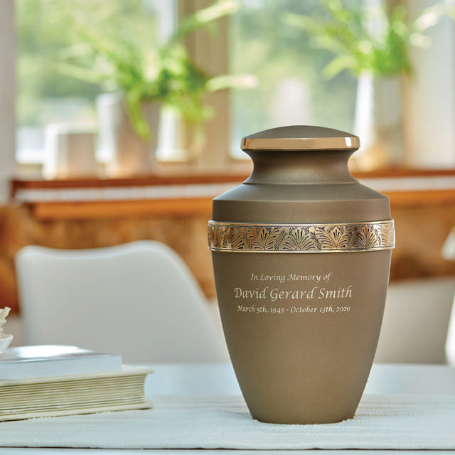 Grecian Rustic Bronze, Full Size Urn