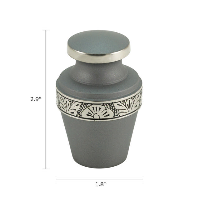 Grecian Rustic Pewter Keepsake