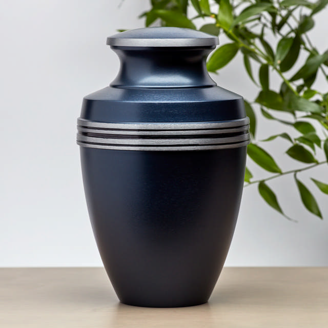 Grecian Blue, Full Size Urn
