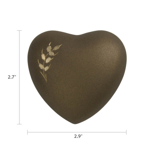 Aria® Wheat Heart Keepsake