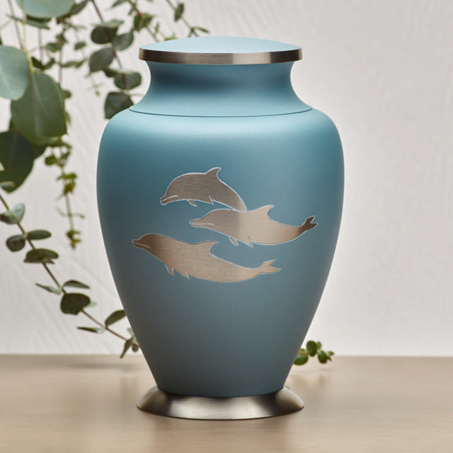 Aria® Dolphin, Full Size Urn