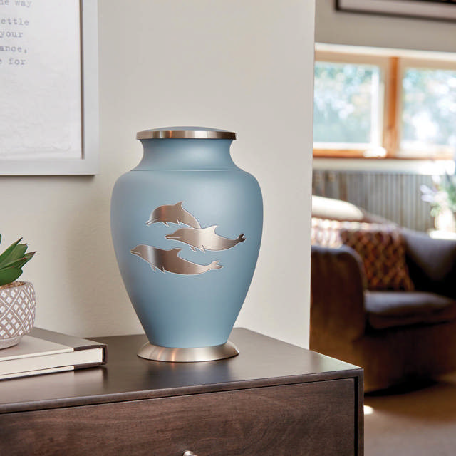 Aria® Dolphin, Full Size Urn