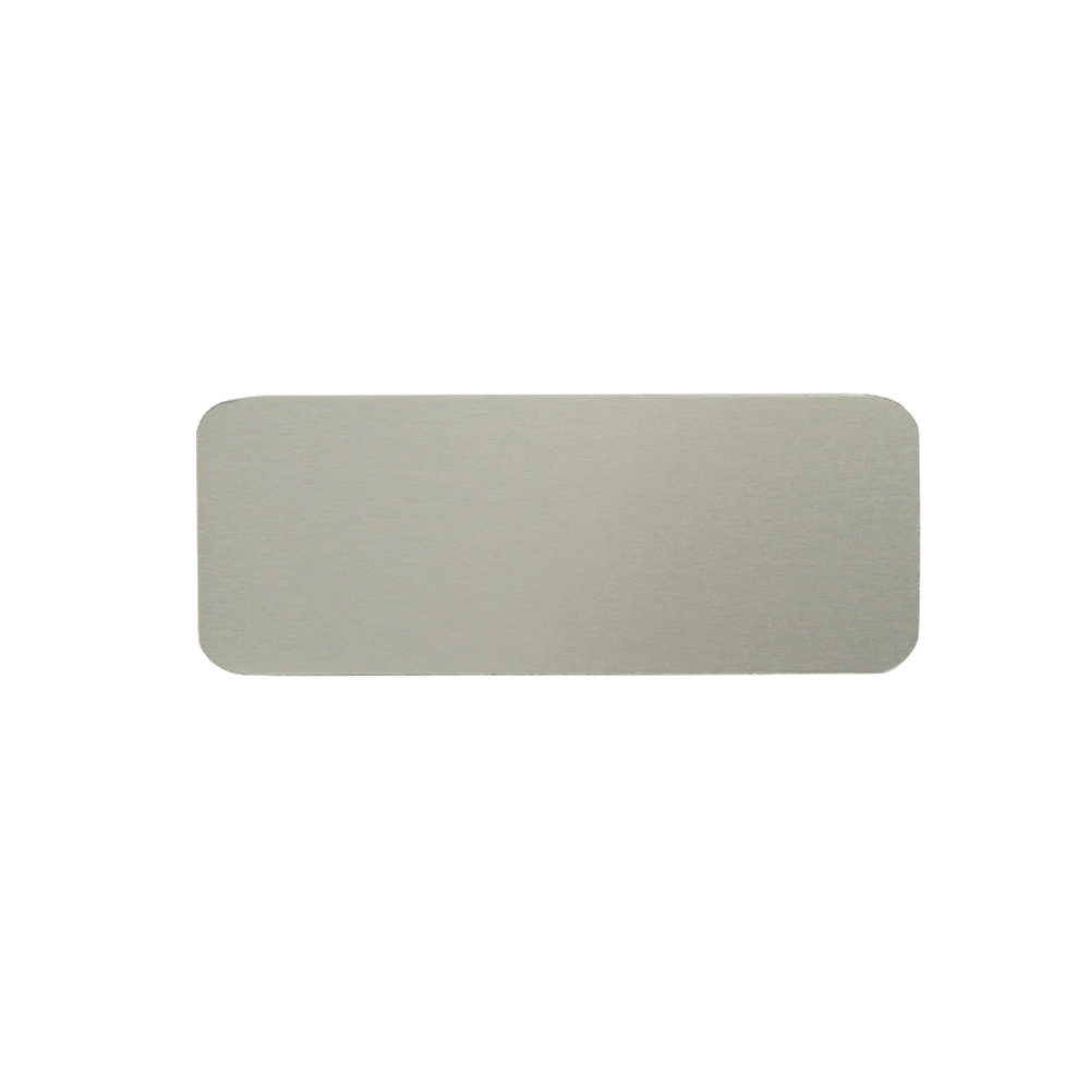 Metal Plate Small Pewter Finish
