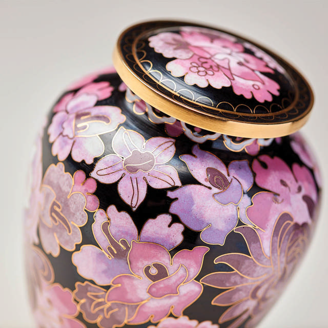 Elite Floral Blush, Extra Small Urn