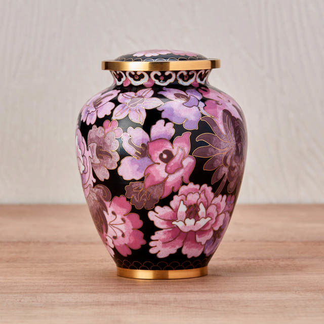 Elite Floral Blush, Extra Small Urn