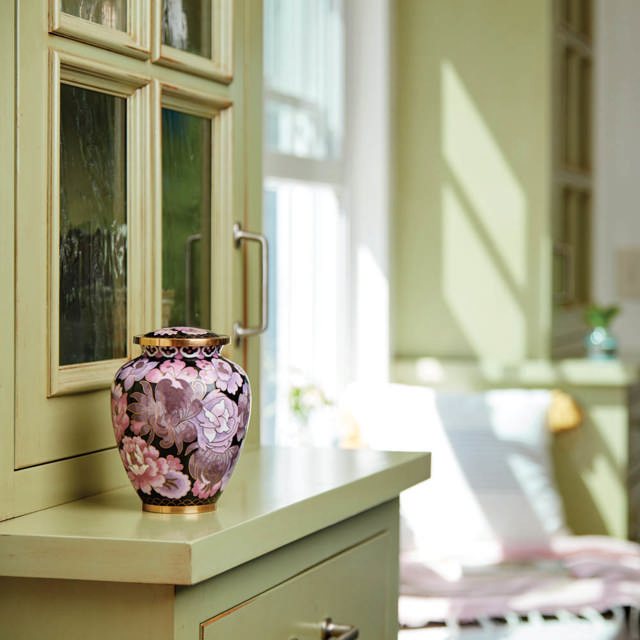 Elite Floral Blush, Extra Small Urn