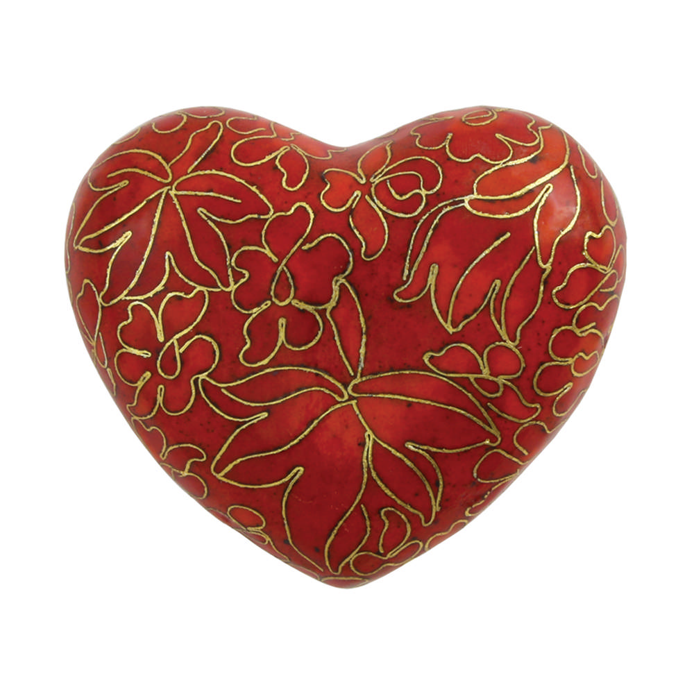 Etienne Autumn Leaves Heart Keepsake