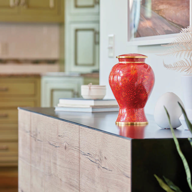 Etienne Autumn Leaves, Full Size Urn