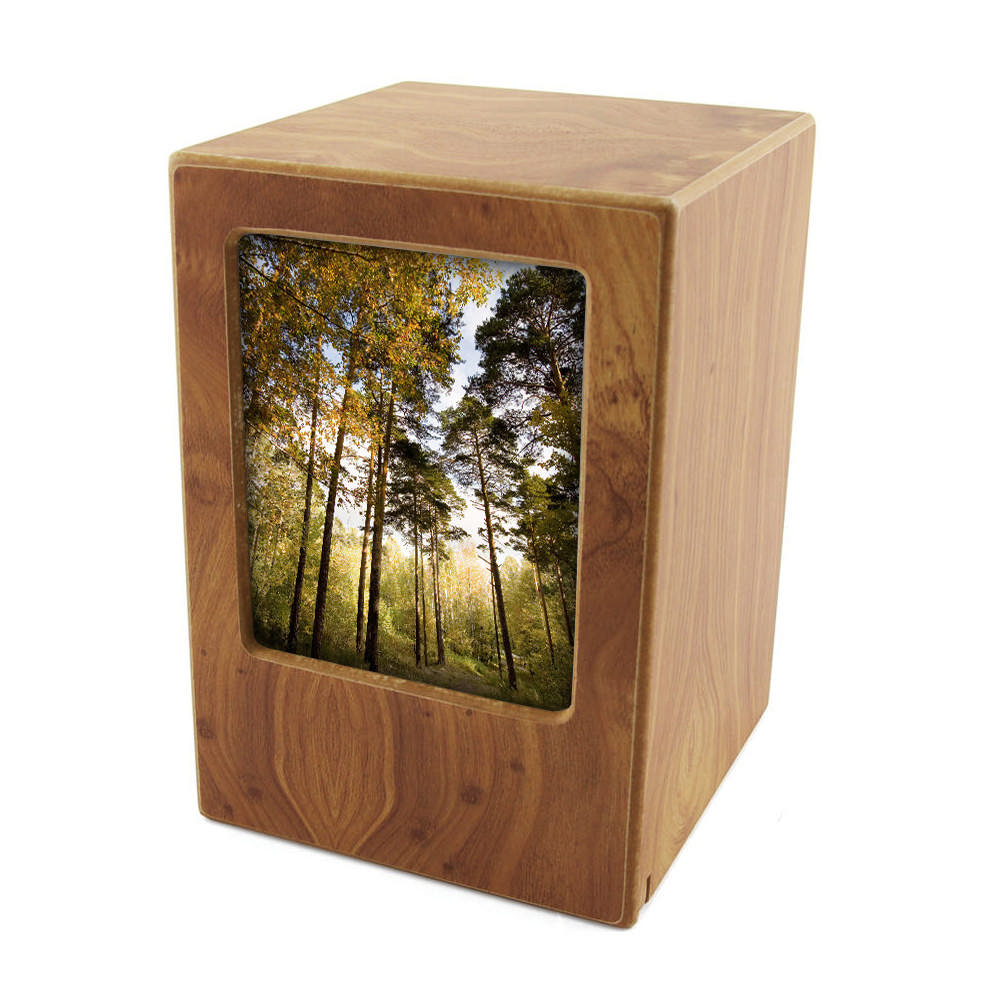 Photo Urn Natural, Full Size Urn
