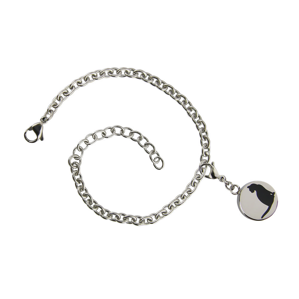 Bracelet with Cat Charm