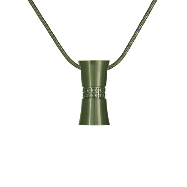 Pewter Hourglass