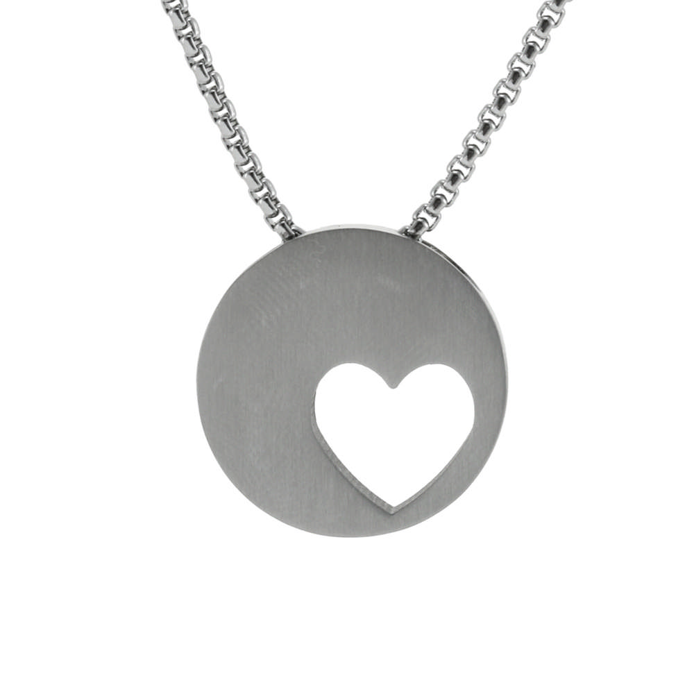 Pewter Eternity Heart