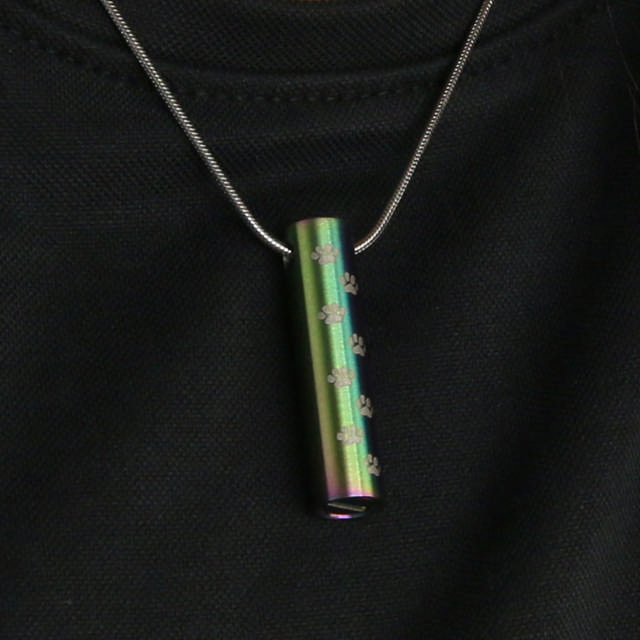 Rainbow Cylinder w/paws