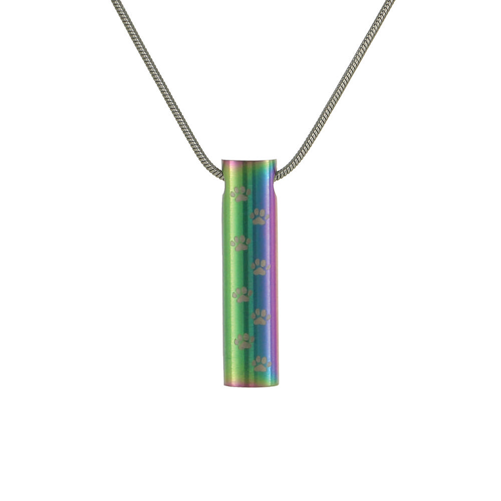Rainbow Cylinder w/paws