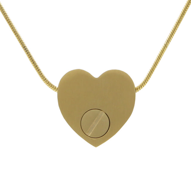 Bronze Heart w/paws