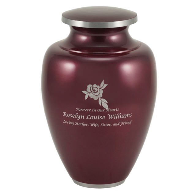 Camden Garnet, Extra Large Urn