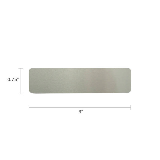 Metal Plate Large Pewter Finish
