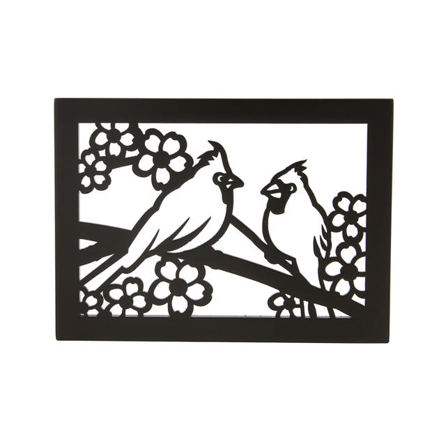 Craftsman Style Memory Chest with Cardinals