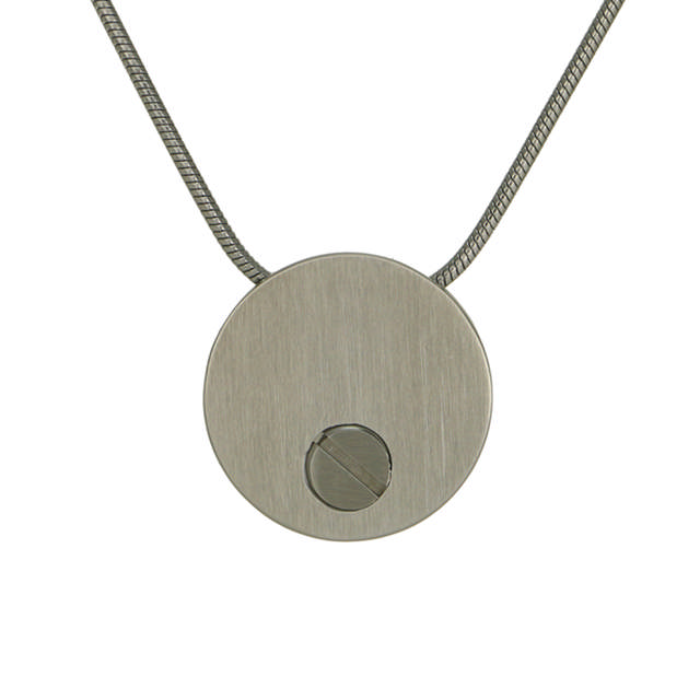 Pewter Round w/paws