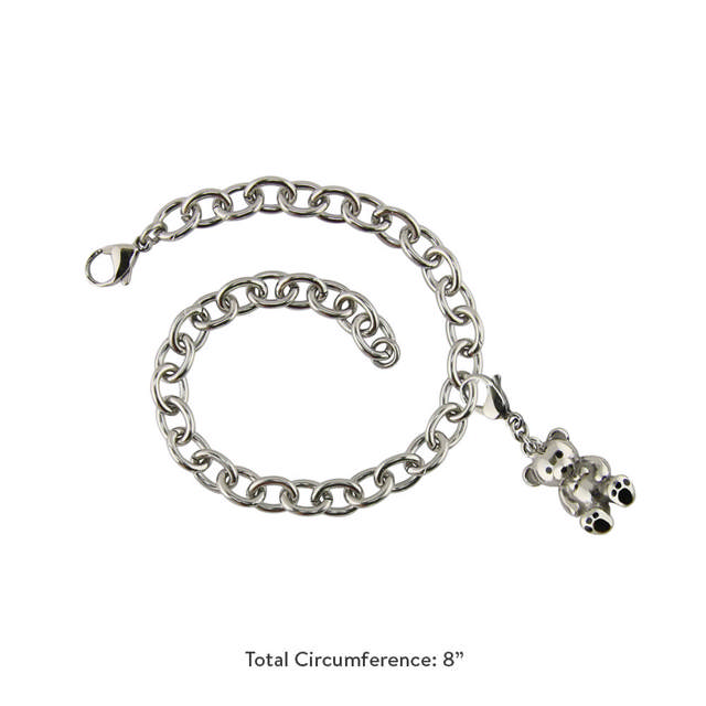 Bracelet with Teddy Bear Charm